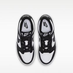 Little Kids Shoes Nike Dunk Low White/Black Size 12.5C