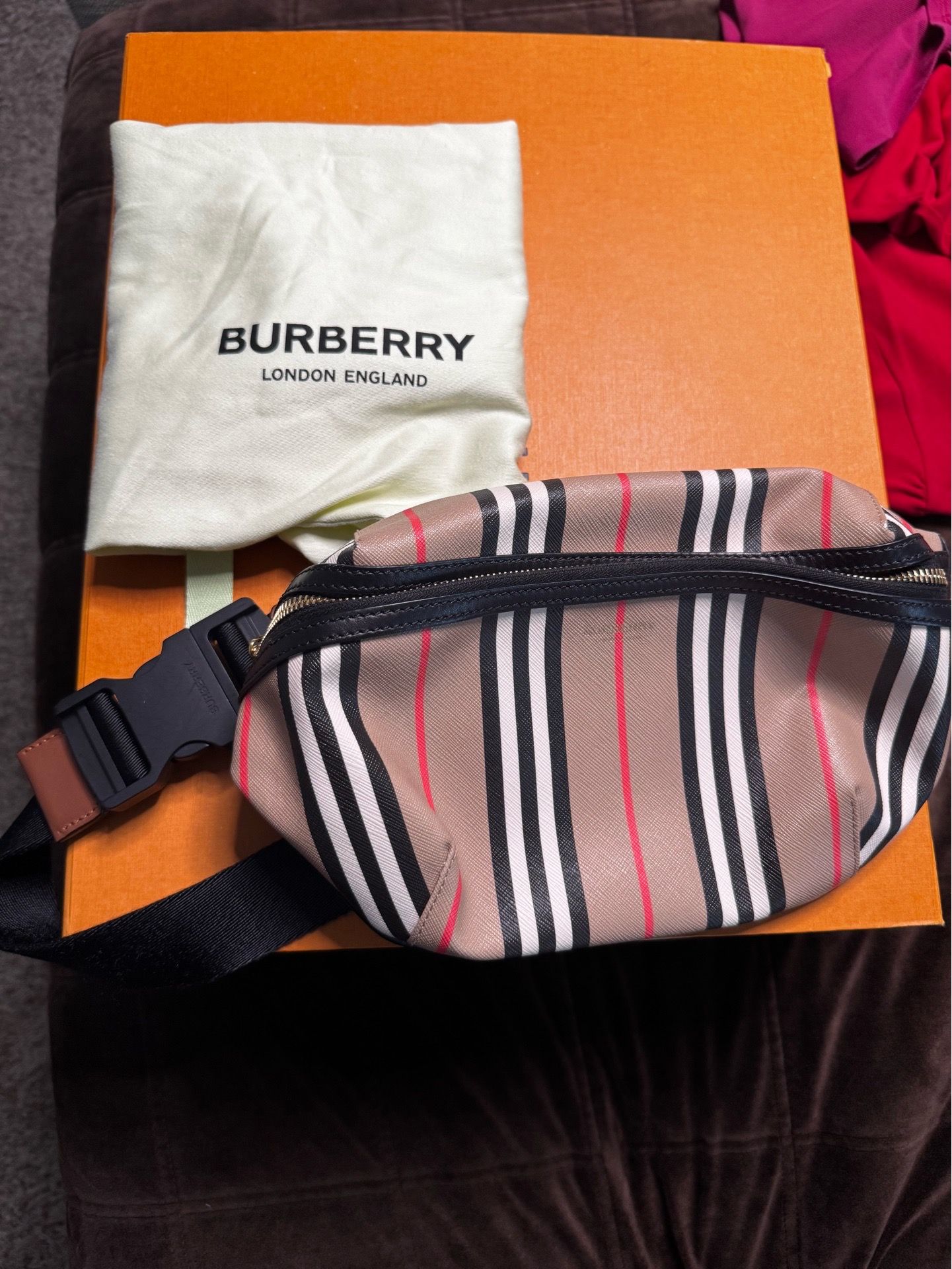 Burberry cross body Fanny pack