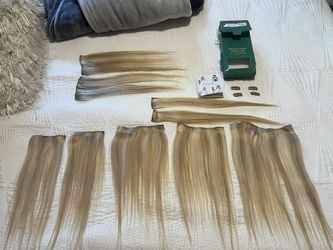 Human Hair Extensions Clip Ins 