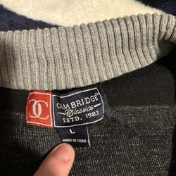 Striped Zip Jacket 
