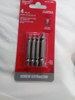 BRAND NEW MILWAUKEE SCREW EXTRACTOR SET