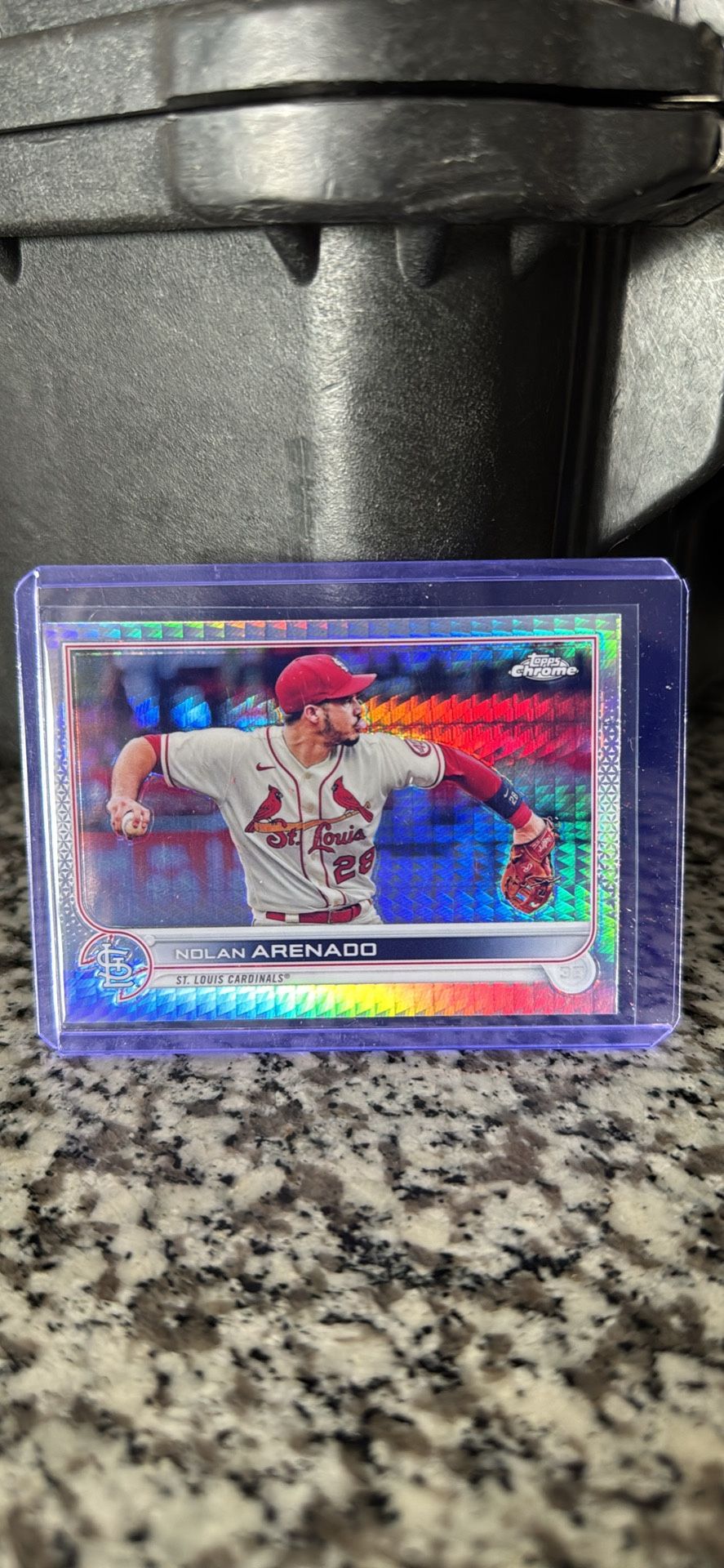 2022 Topps Chrome Nolan Arenado Prism Refractor
