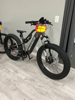 Brand New In Box HOVSCO HovScout Full Suspension E-bike 26" All-Terrain Fat Tire E-bike