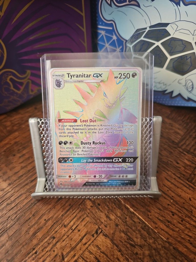 Tyranitar Gx #223 Raw Near Mint