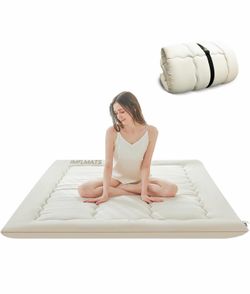Japanese Floor Mattress Futon Mattress,3" Foldable Tatami Sleeping Pad for Adults Shikibuton100% High Density Foam Comfortable Mattress Twin Size 39"x