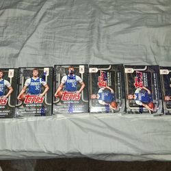 6 Chase Exclusive Blackout Parallels And Inserts.