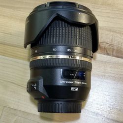 Canon Mount EF 24-70 f2.8 Lens Super Fast And Silent