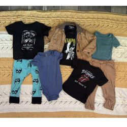 8pc Baby Boys’ Clothing Bundle (18-24m)