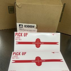 1 CS Mc Nairn Packaging Pick Up Medium Polly Deli Sheets 12+10.75 / 1000 Count NEW 