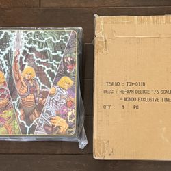 Mondo 1/6 Scale He-Man Deluxe Mondo Exclusive Timed Edition 
