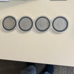 Eisenhower half dollars 