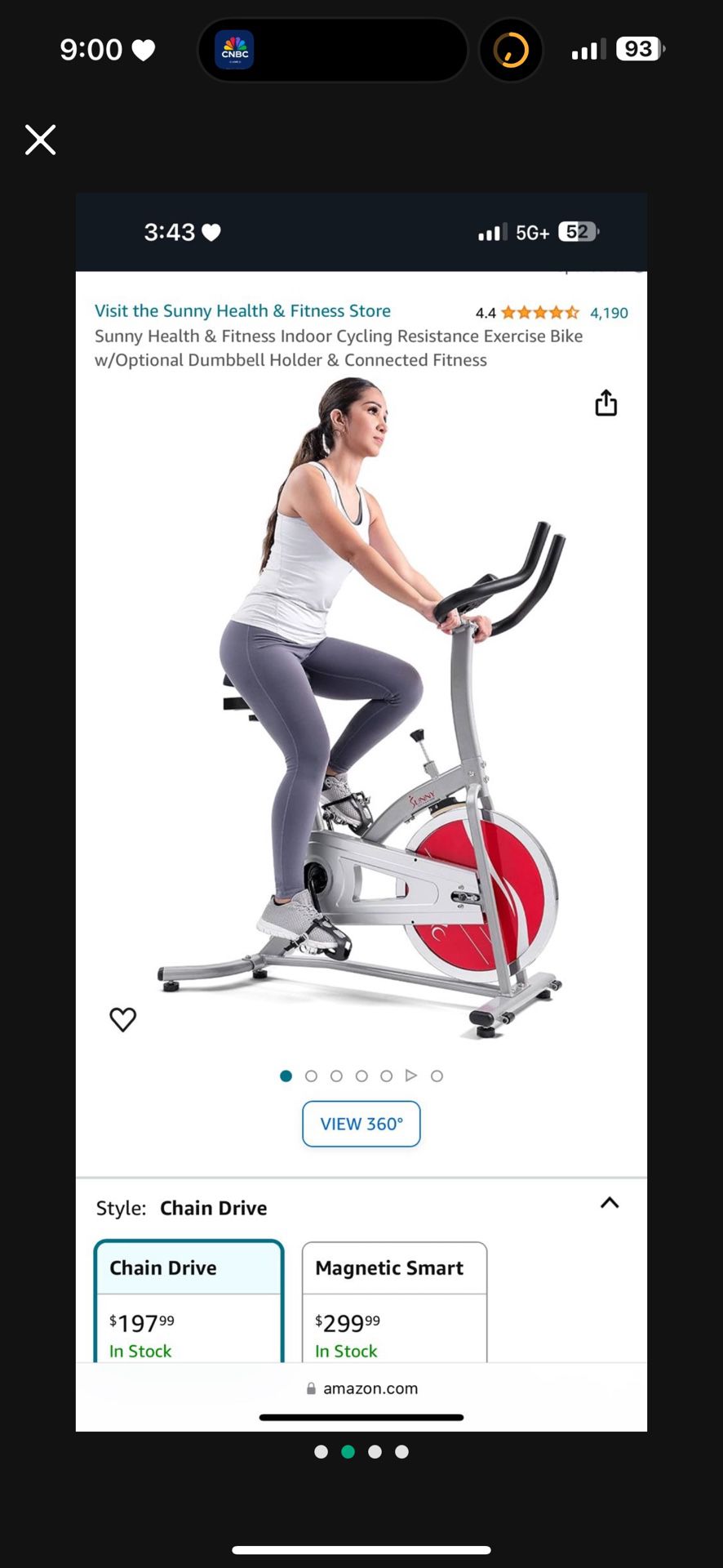Exercise Bike In Great Condition 