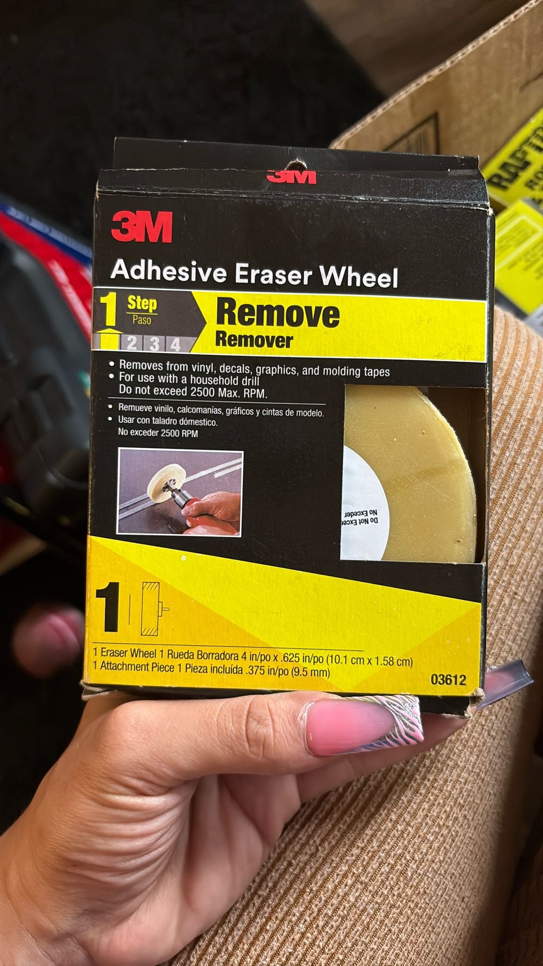 Adhesive Eraser Wheel