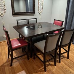 Dining Table With 6 Chairs 