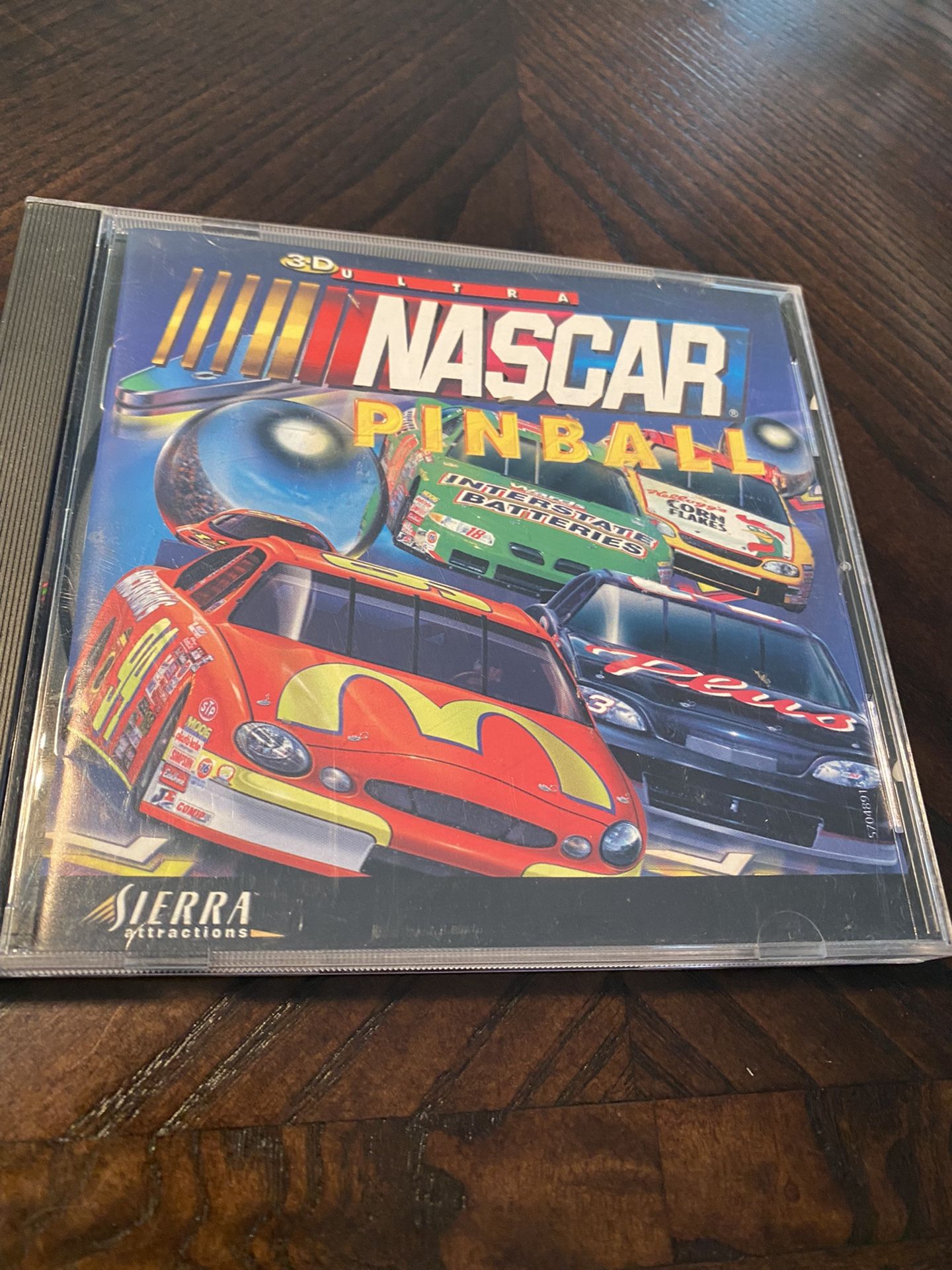 3-D Ultra Nascar Pinball (1998, PC Computer CD-ROM)