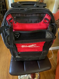 Milwaukee Tool Backpack used for packout