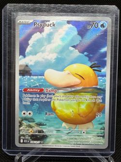Psyduck ascended Hero’s illustration rare Pokemon card