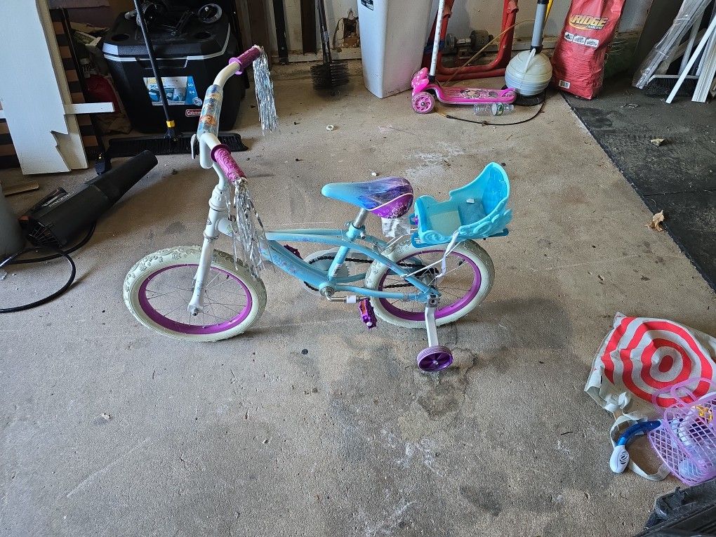 Girls 16in Frozen Bike