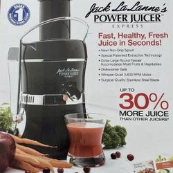 REDU$ED Juicer… Jack LaLanne’s Power Juicer Express Black 10th Anniversary Edition 