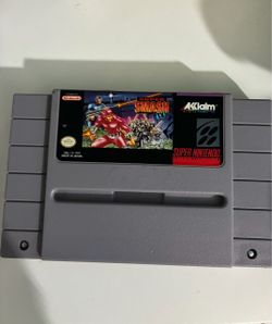 Super Smash T.V. SNES Cartridge