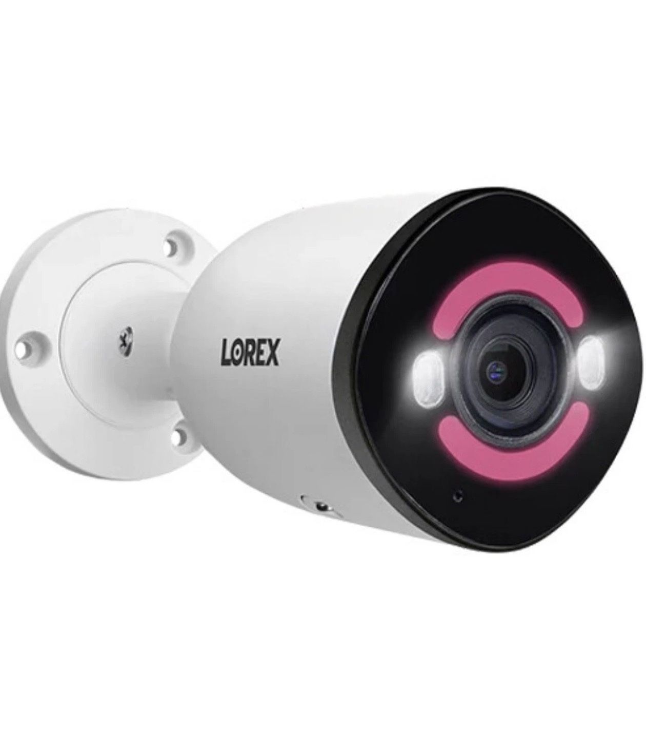 Lorex H30-4K+ 12MP IP Wired Bullet Security Camera with Smart Security Lighting