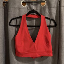 Red Halter Top (4th Of July) 