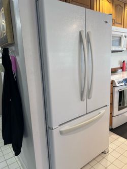 24.8 cu ft Amana French door refrigerator