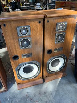3 Sets of Vintage Speakers All Need Work for Repair or Parts All for $60 *Please Read Listing*