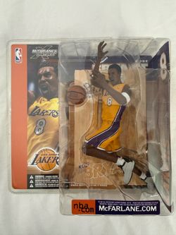 Los Angeles Lakers Kobe Bryant McFarlane series 1 yellow uniform BRAND NEW IN BOX