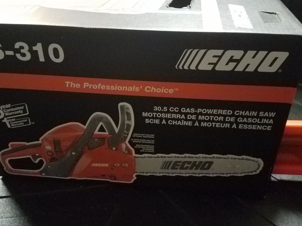 Echo chainsaw 14"