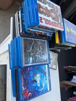 Blu ray and DVDS