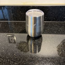Young Living Stainless Steel 12oz Mug Cup Double Wall Insulated with Cover