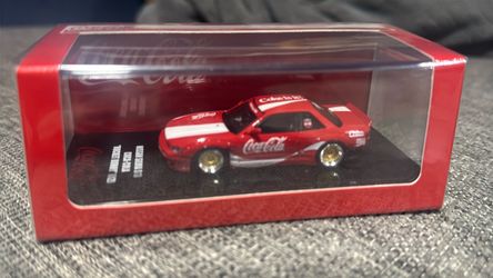 Coca-Cola Nisan Silvia s13 Die-Cast Model Car