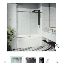Frameless Shower Door -60*58