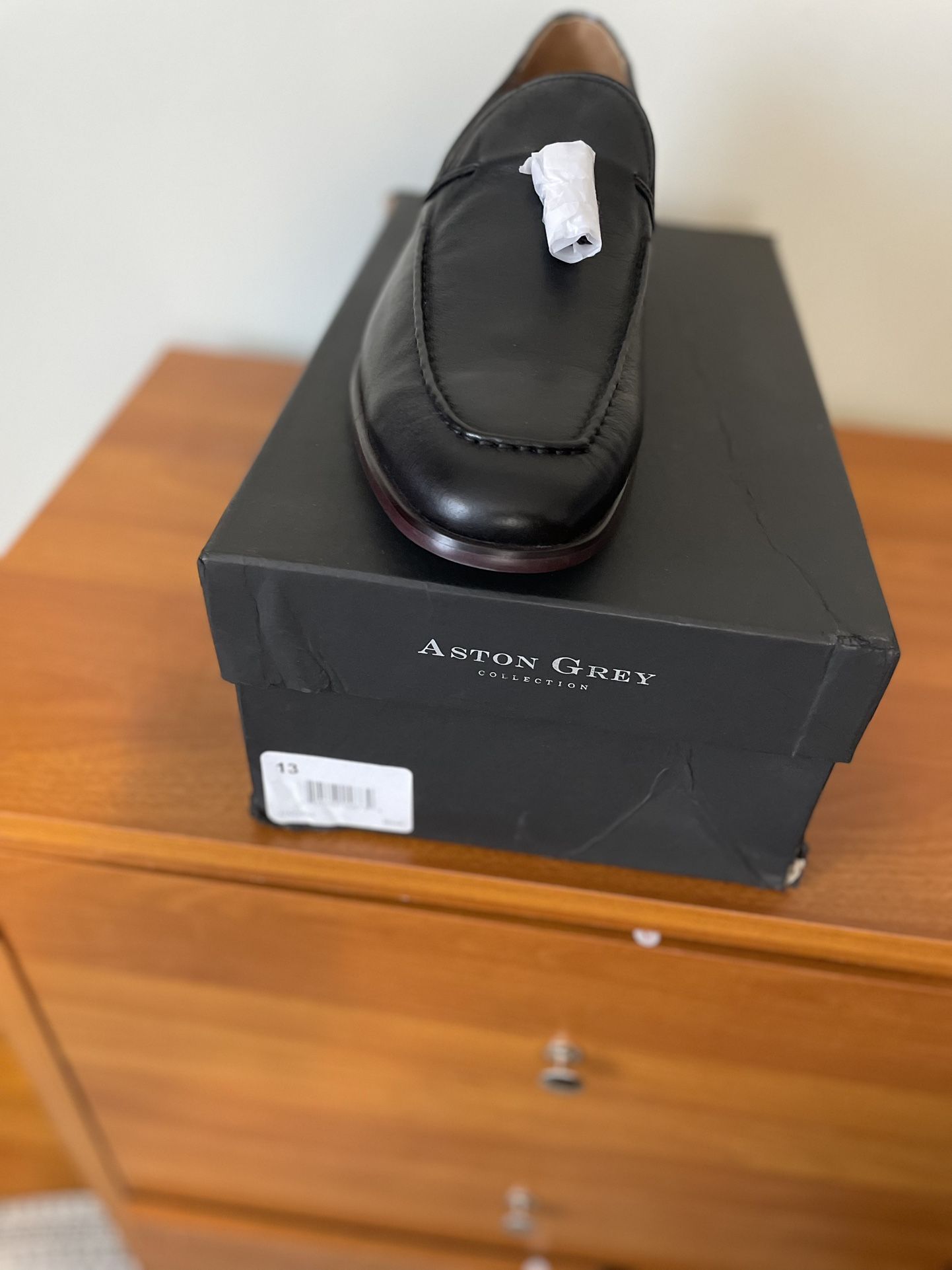 Aston Gray Sz. 13 Dress Shoes - New!