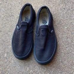 Kids Slip On Vans Shoes Size 3