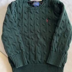 polo sweter green for boys (4Y)
