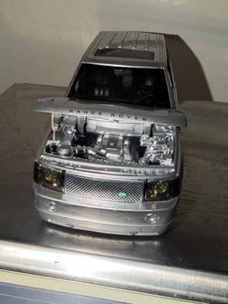 Jada Toys 1/24 DUB City Range Rover Silver Custom