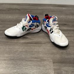 Lightly Used Nike Team Hustle Shoes – Size 4Y