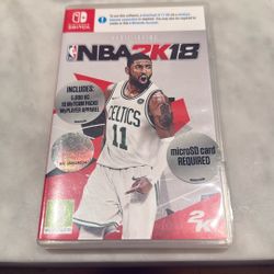 NBA 2K18 Nintendo Switch MicroSD Card