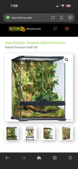 Exoterra Small Tall Terrarium