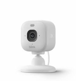 NEW Blink Mini 2K+ Indoor/Outdoor Security Camera, One Size, White