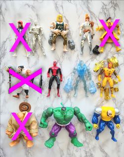 Vintage Marvel X-Men Superhero Toys From The '90s WOULD TRADE