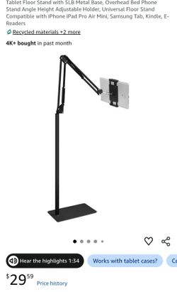 White tablet stand NEW