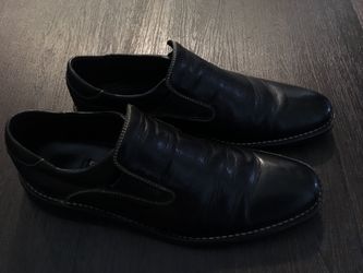 Cole Haan Shoes Black Leather Dress Loafers Slip On Shoes Mens Size 10 M Model C03507