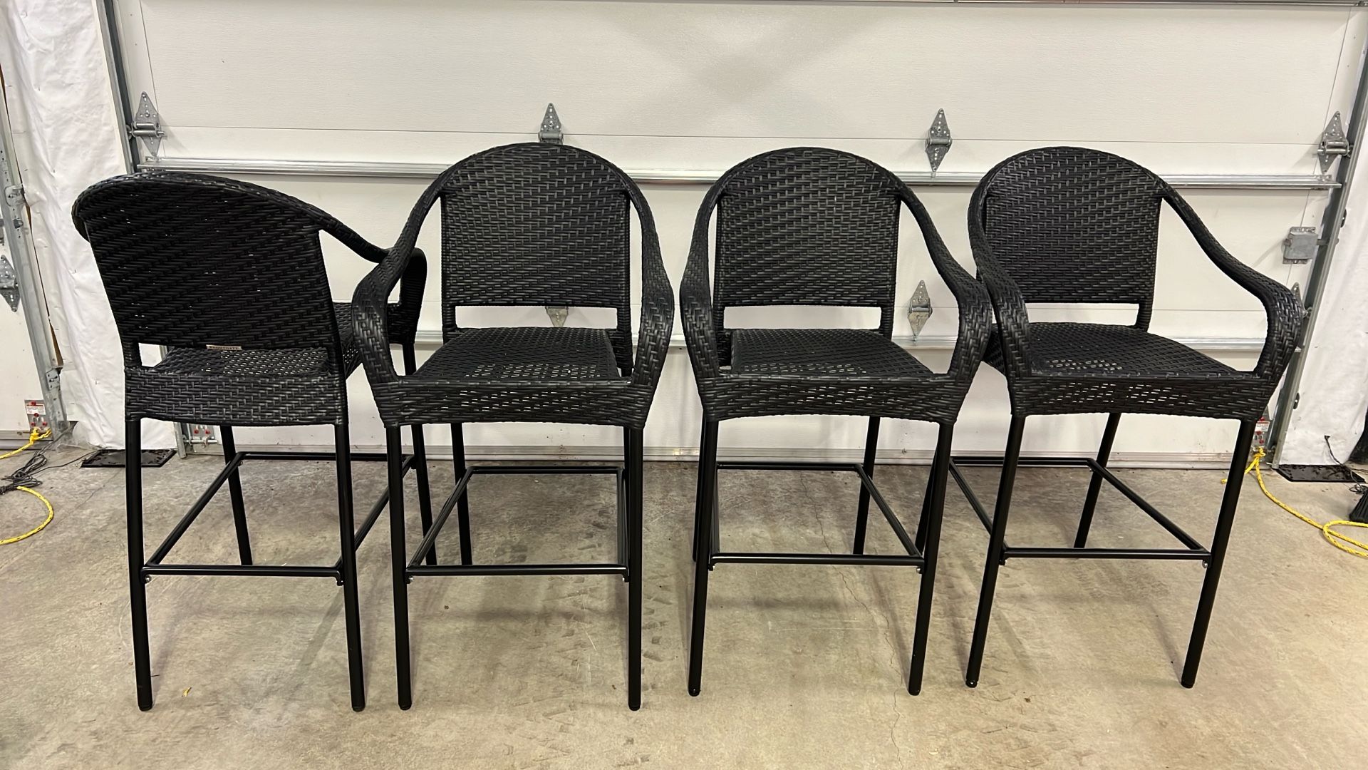 Set Of Four Frontgate Barstools!