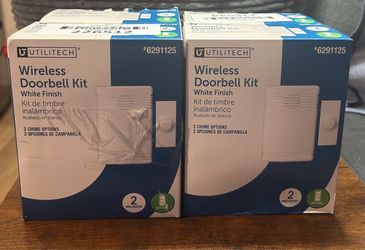 BRAND NEW Utilitech Wireless Doorbell Kits - Great Alternative Uses!