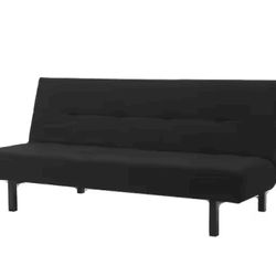 IKEA Black Futon Sofa- Bed 