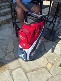 Atlanta Braves Golf Bag
