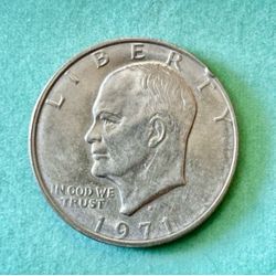 1971 D Eisenhower Dollar